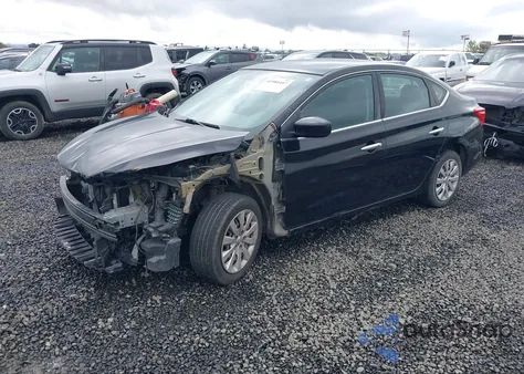 2017 Nissan Sentra Sv z USA, uszkodzony, nr VIN 3N1AB7AP5HL673208